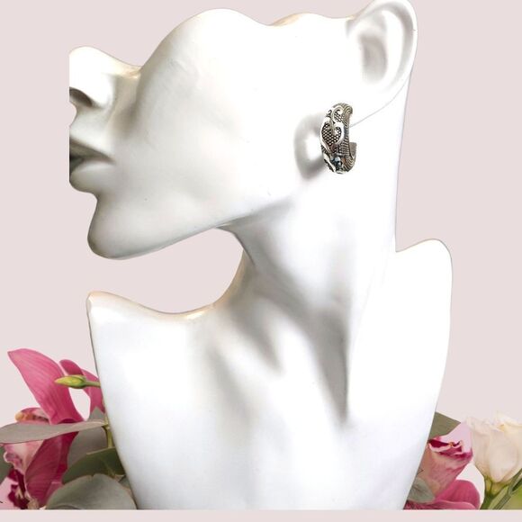 Jewelry - Beautiful Silver-tone Hoops